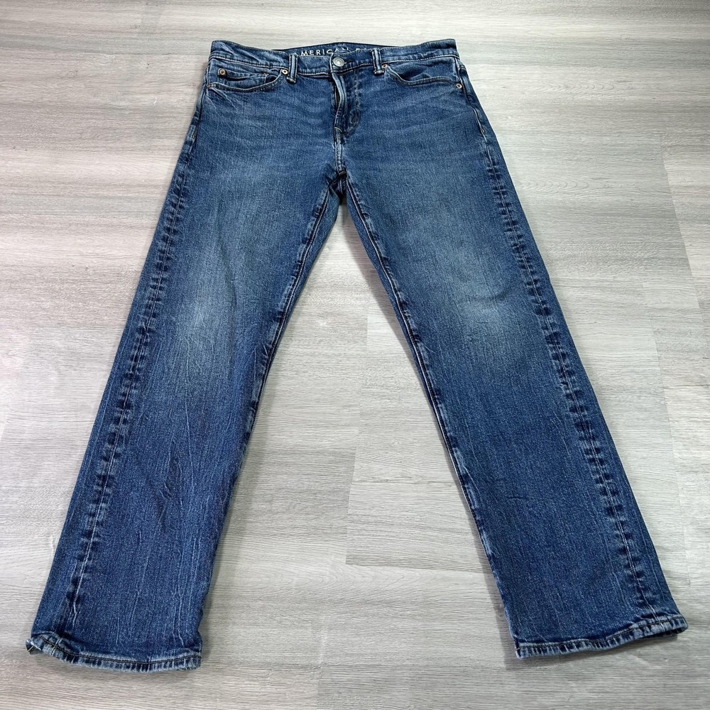 American Eagle Outfitters Men's Slim Straight Blue Jeans 30x30